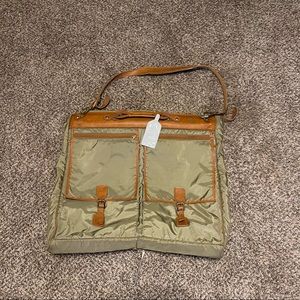 Hartman Garment Bag Carry On Nylon Leather Vintage